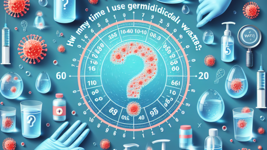 Combien de fois puis-je utiliser l'Eau germicide sans nuire à ma peau ?