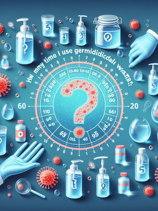 Combien de fois puis-je utiliser l'Eau germicide sans nuire à ma peau ?