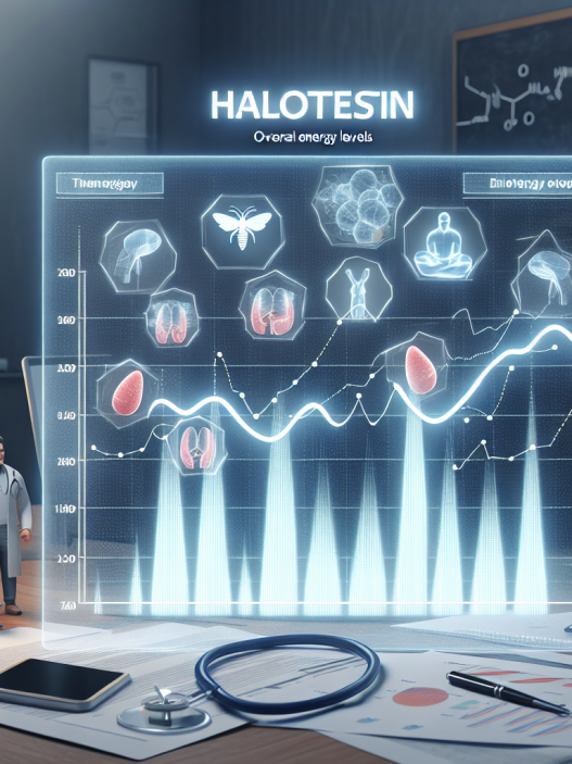 Quel est l'effet de l'Halotestin sur les niveaux d'énergie globaux pendant le cycle