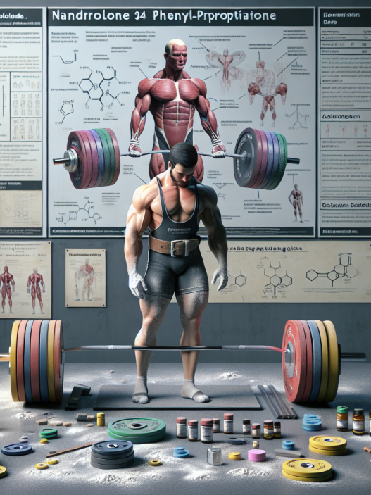 Caractéristiques de l'utilisation du phénylpropionate de nandrolone en powerlifting