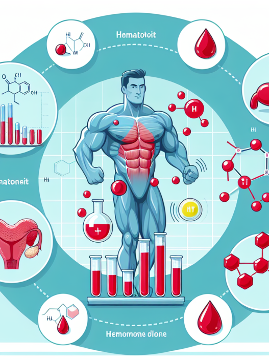 Effet du propionate de testostérone sur l'hématocrite