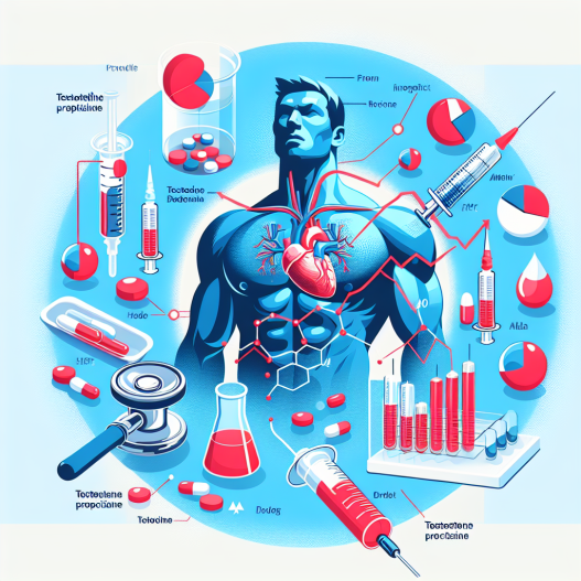 Effet du propionate de testostérone sur le taux de prolactine