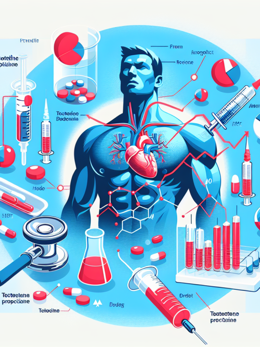 Effet du propionate de testostérone sur le taux de prolactine