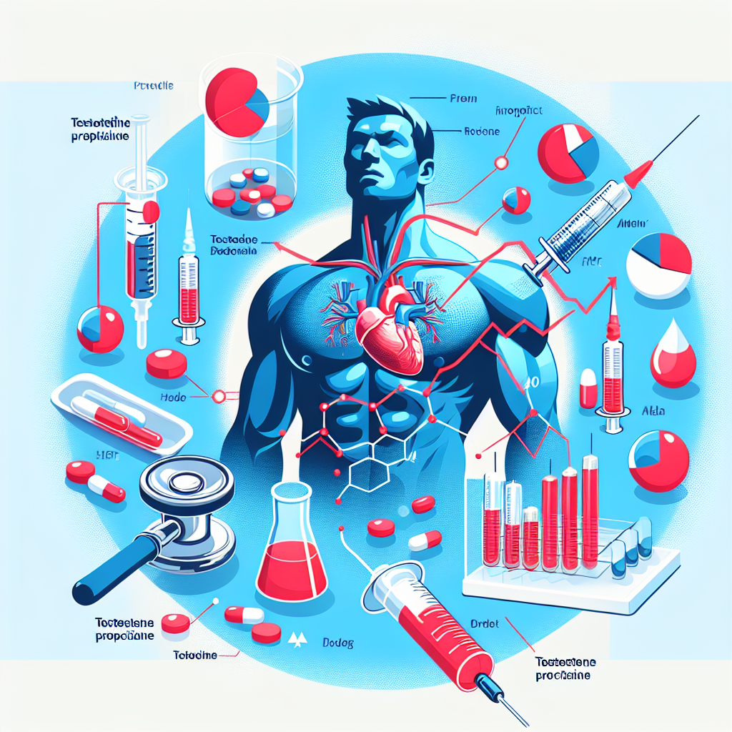 Effet du propionate de testostérone sur le taux de prolactine