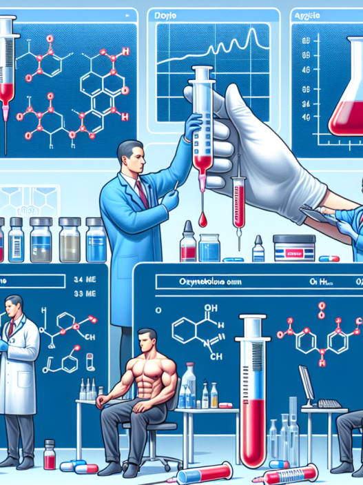 Injection d'oxymétholone chez les sujets testés : une analyse de routine