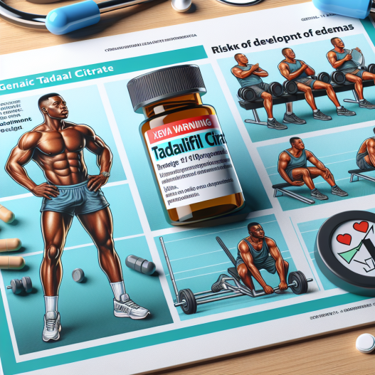 Le tadalafil citrate (Cialis générique) et les risques de développement d'œdèmes chez les athlètes