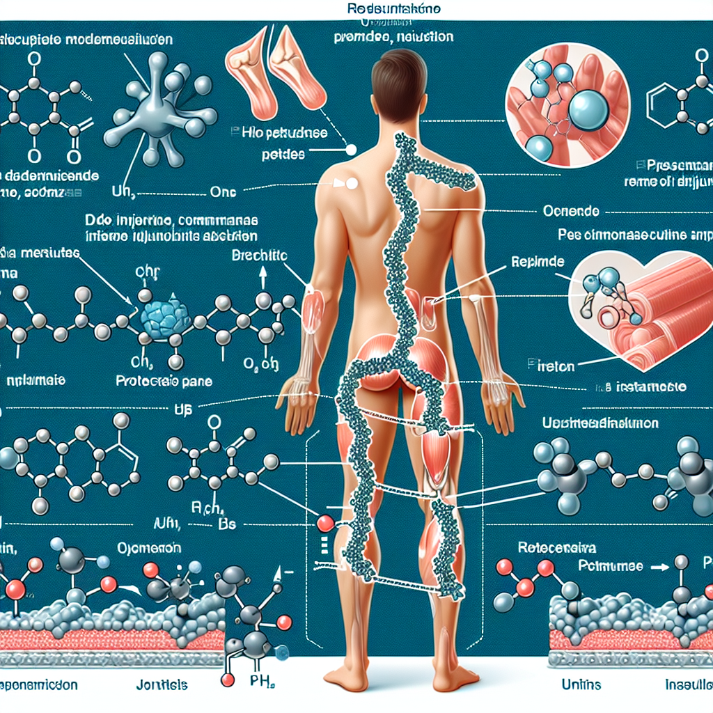 Les peptides et leur potentiel pour réduire le risque de blessure