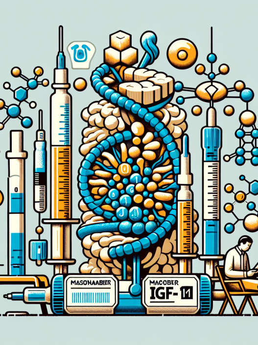 Masonabir et taux de facteur de croissance analogue à l'insuline IGF-1
