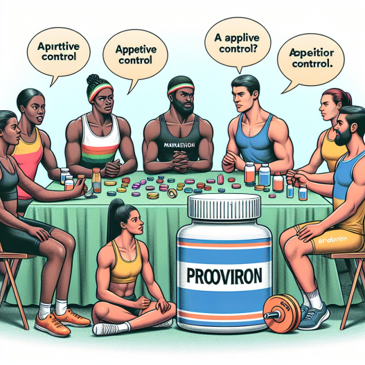 Proviron et contrôle de l'appétit chez les sportifs