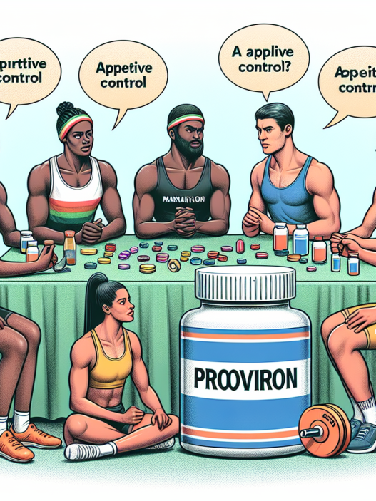 Proviron et contrôle de l'appétit chez les sportifs