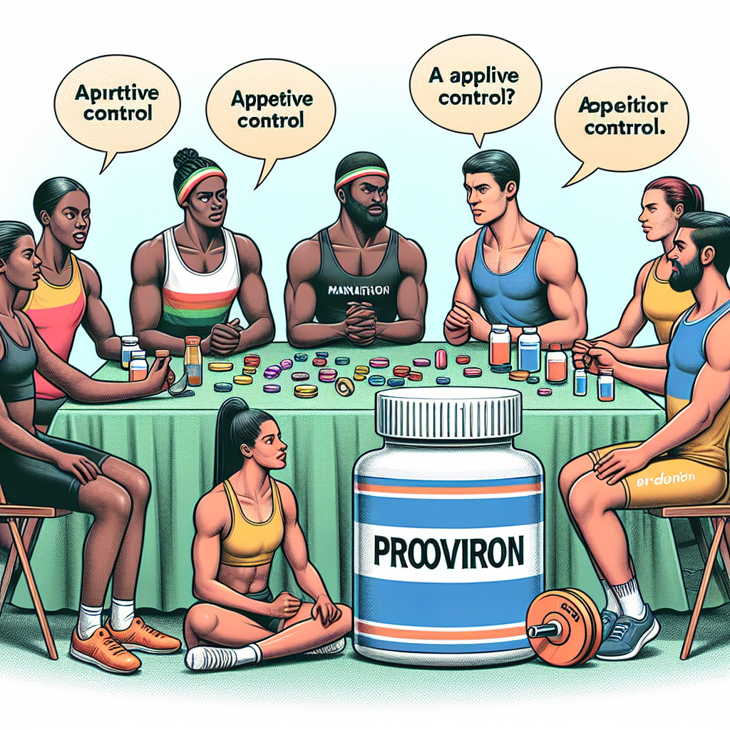Proviron et contrôle de l'appétit chez les sportifs