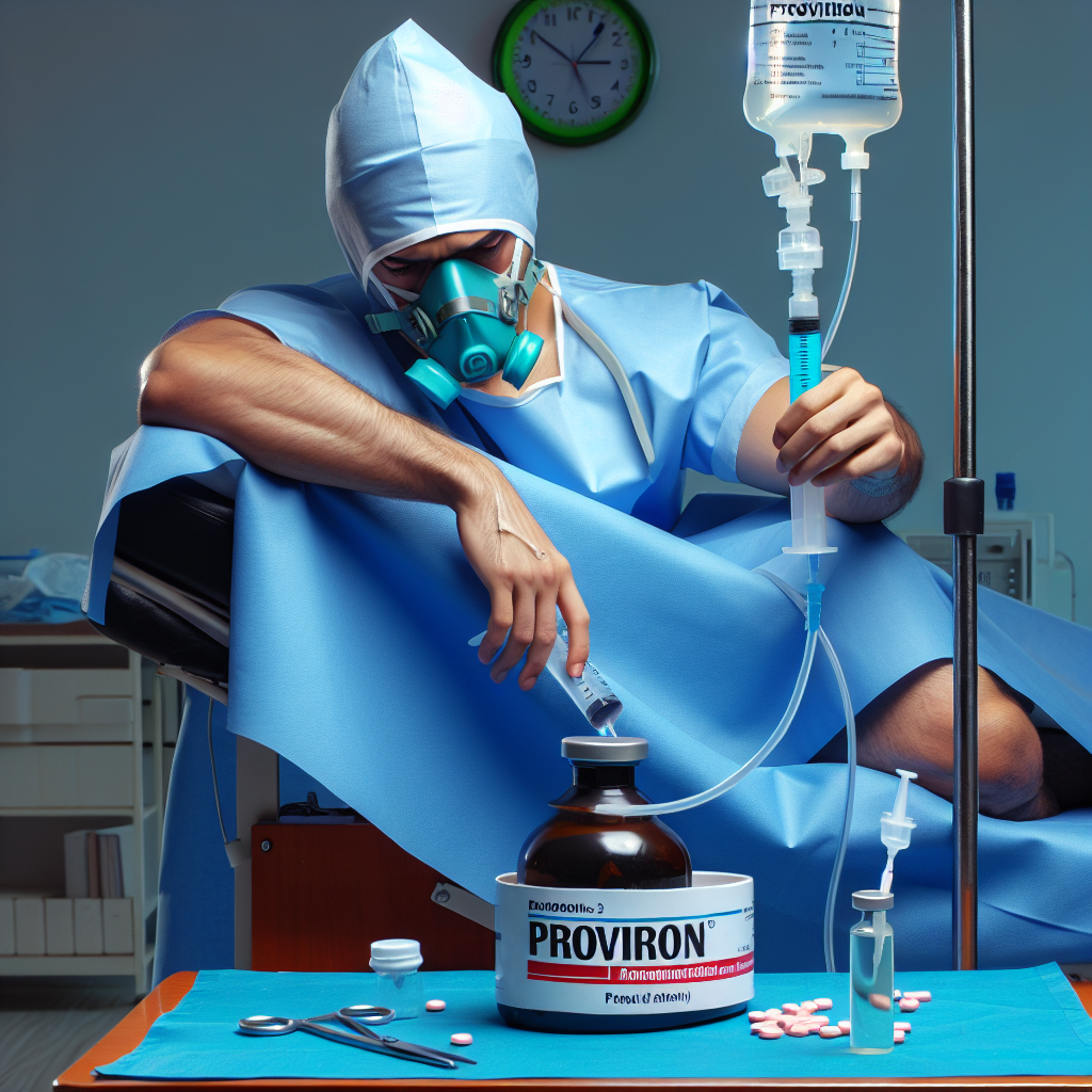 Proviron et son infusion pour le renouvellement après une opération