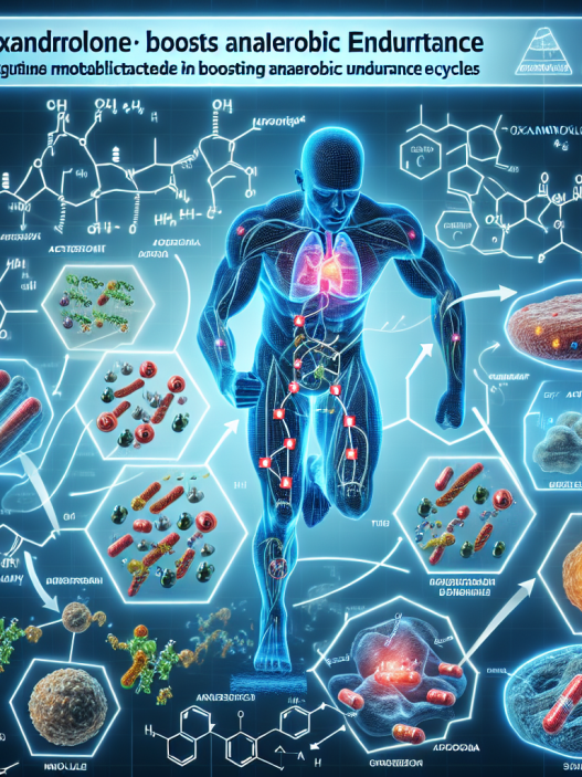 Utilisation de l'oxandrolone dans les cycles d'amélioration de l'endurance anaérobie