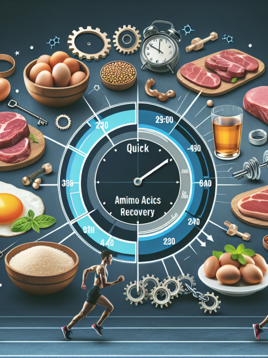 Acides aminés pour une récupération rapide après les compétitions