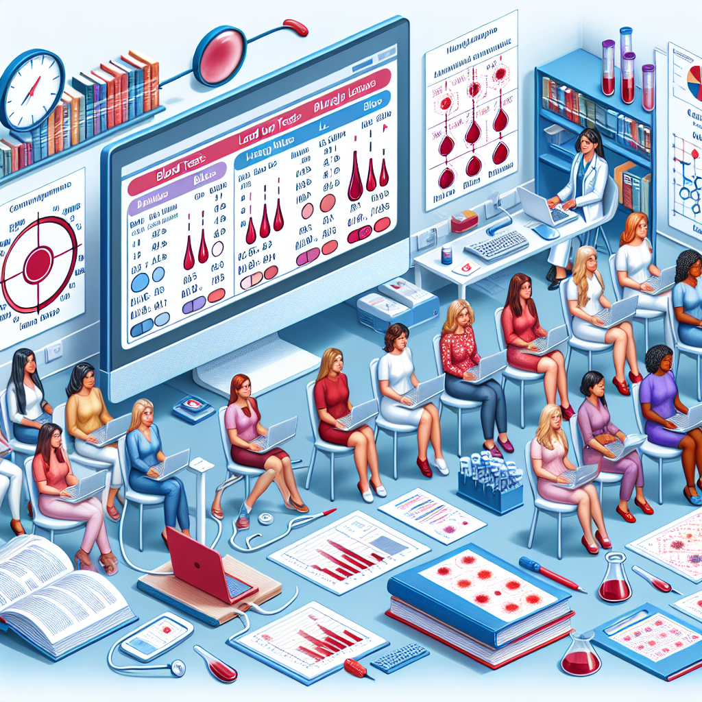 Ce que révèlent les analyses de sang chez les femmes suivant le cours
