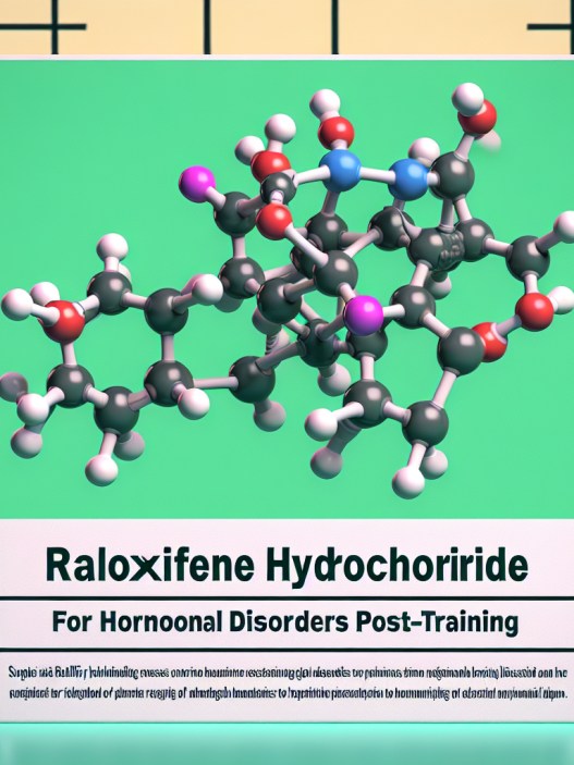 Chlorhydrate de raloxifène dans la correction des troubles hormonaux post-entraînement