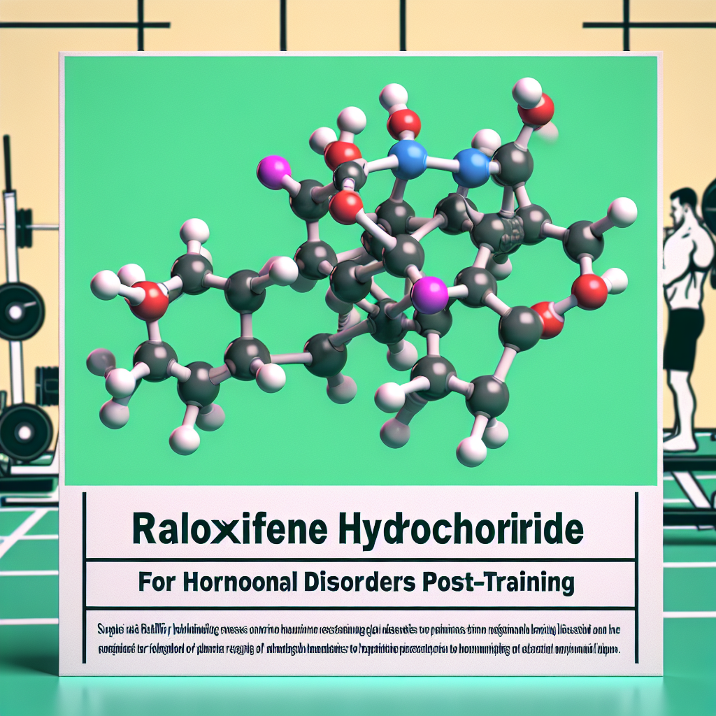 Chlorhydrate de raloxifène dans la correction des troubles hormonaux post-entraînement