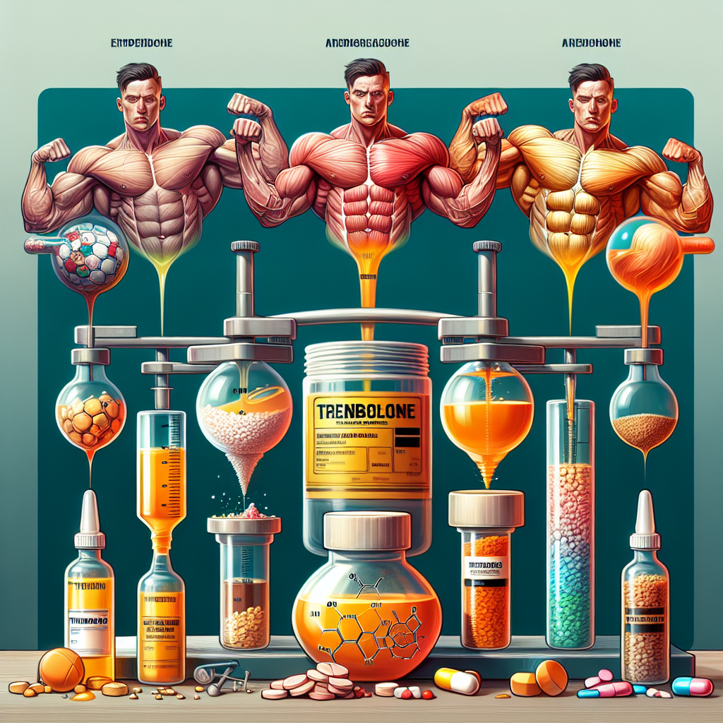 Comparaison du mélange de trenbolone avec d'autres formes de trenbolone