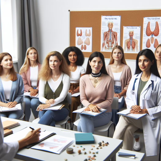 Cours pour femmes souffrant de problèmes de thyroïde