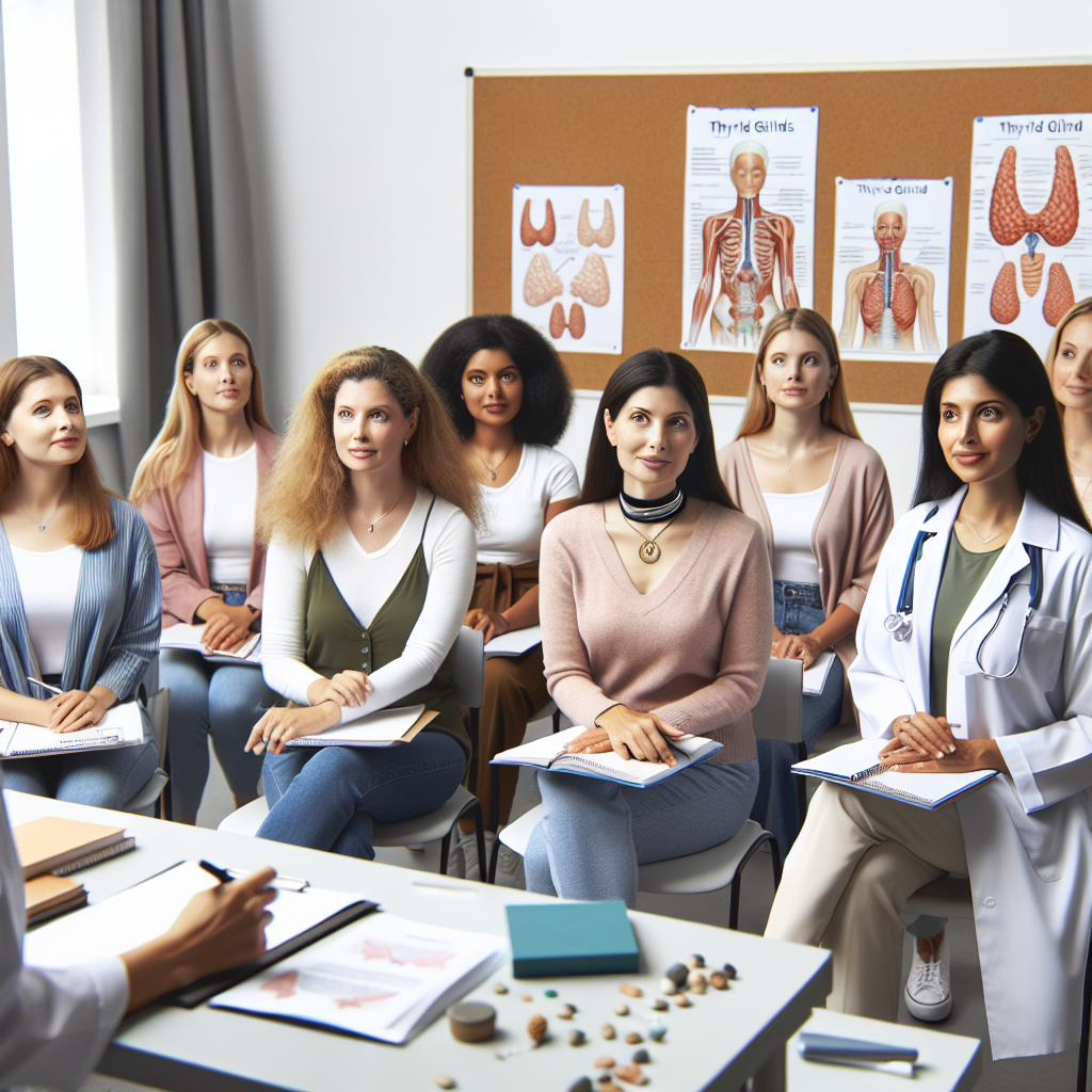 Cours pour femmes souffrant de problèmes de thyroïde