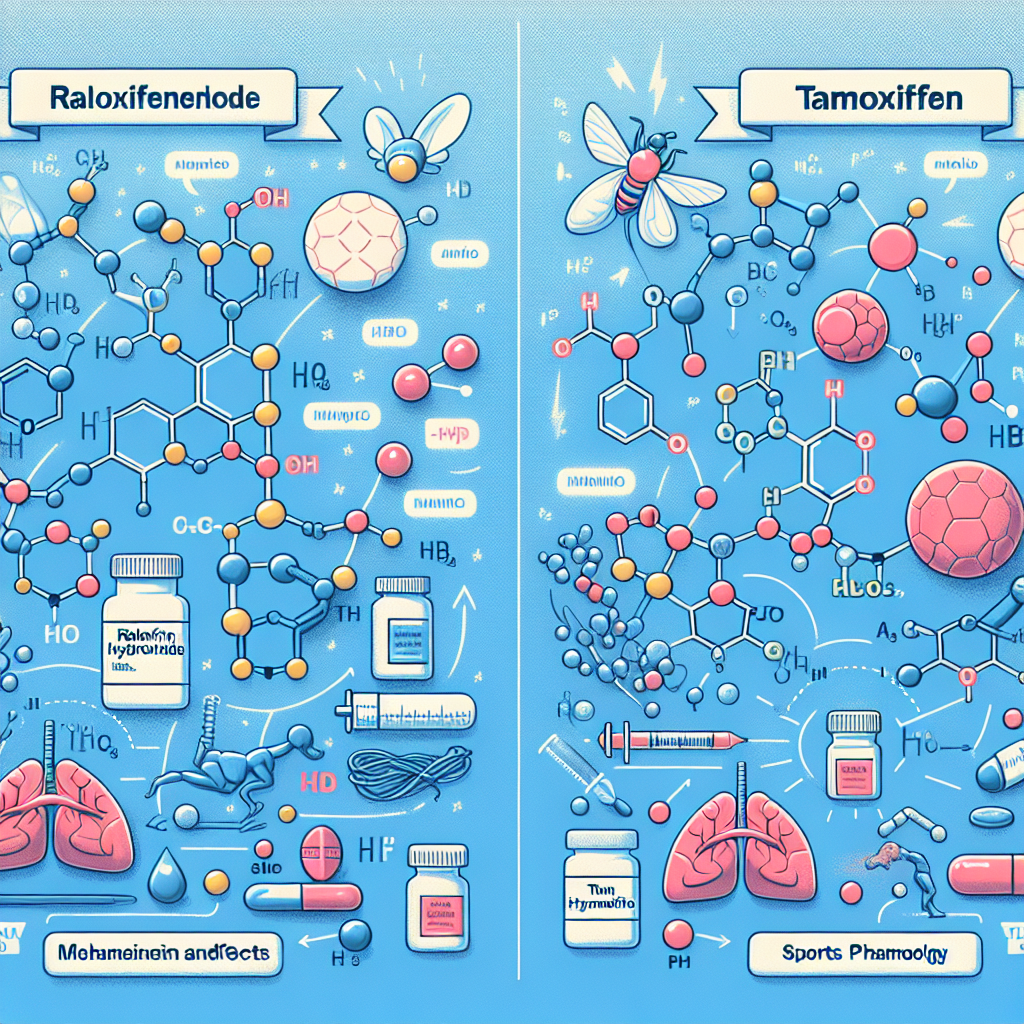 Différences entre le chlorhydrate de raloxifène et le chlorhydrate de raloxifène et le tamoxifène en pharmacologie sportive