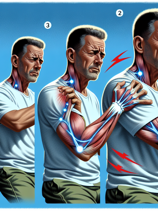 Modifications du soulagement musculaire après une cure de Synthol