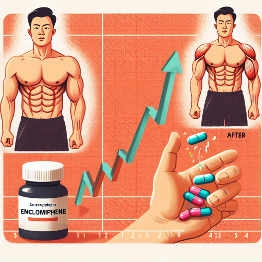Rôle de l'enclomifène dans la stabilisation du poids corporel après une cure de stéroïdes