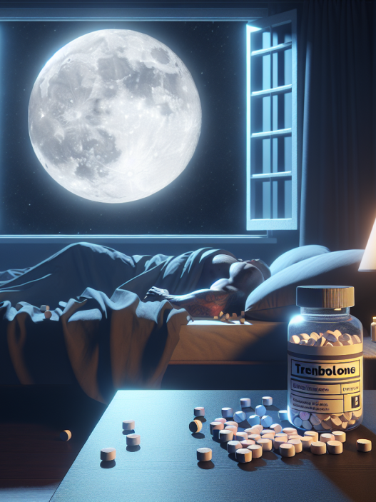 Troubles du sommeil liés à la prise de comprimés de trenbolone