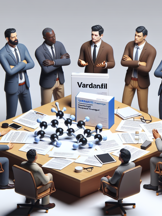 Vardenafil chez les hommes après une thérapie hormonale