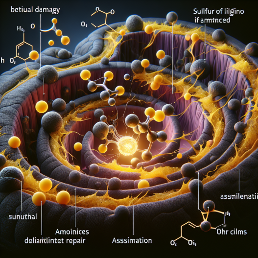 Acides aminés soufrés et réparation ligamentaire