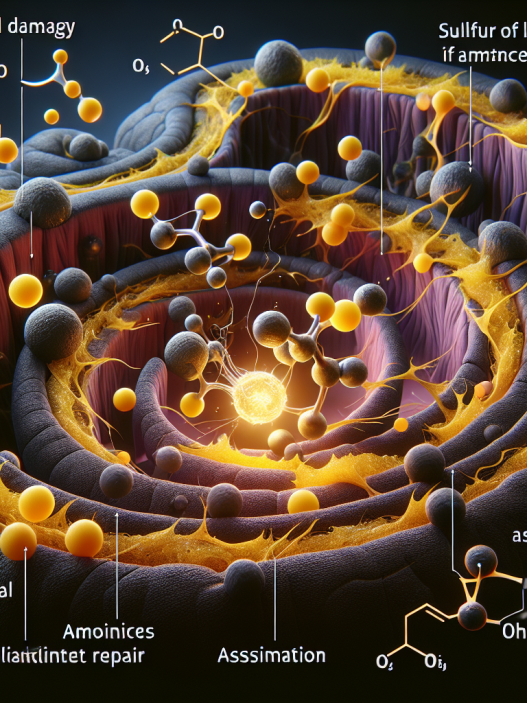Acides aminés soufrés et réparation ligamentaire