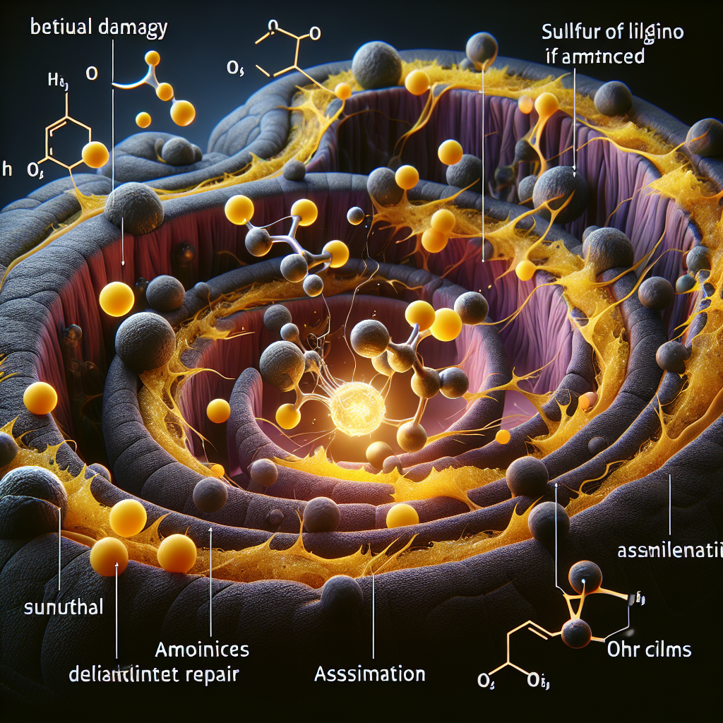 Acides aminés soufrés et réparation ligamentaire