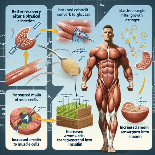 Améliorer la régénération après un effort physique grâce à l'insuline