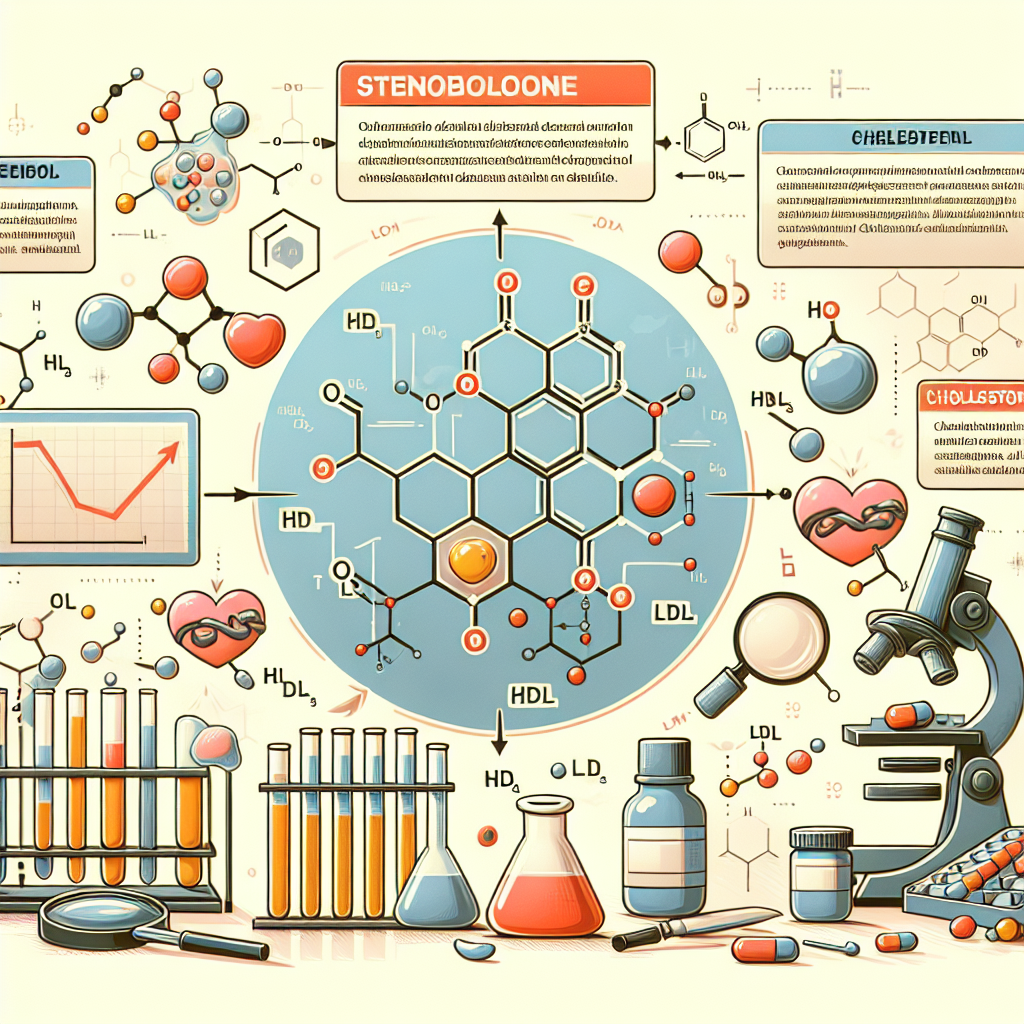 Comment la stenbolone influence-t-elle le taux de cholestérol ?