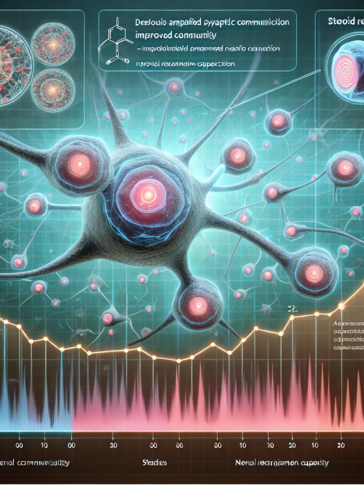 Cure de stéroïdes et modifications de la capacité de recrutement neuronal