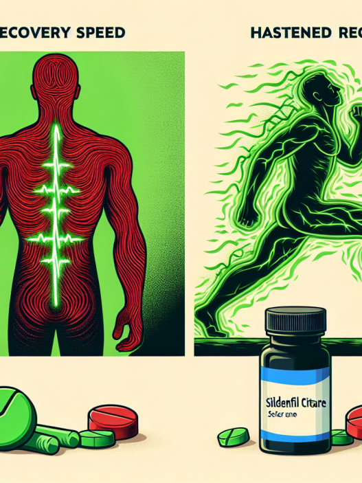 Effet du citrate de sildénafil sur la vitesse de récupération après un effort intense