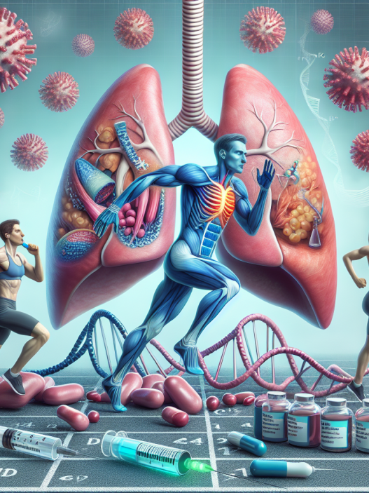 Peptides et amélioration de la fonction pulmonaire pendant l'exercice aérobie