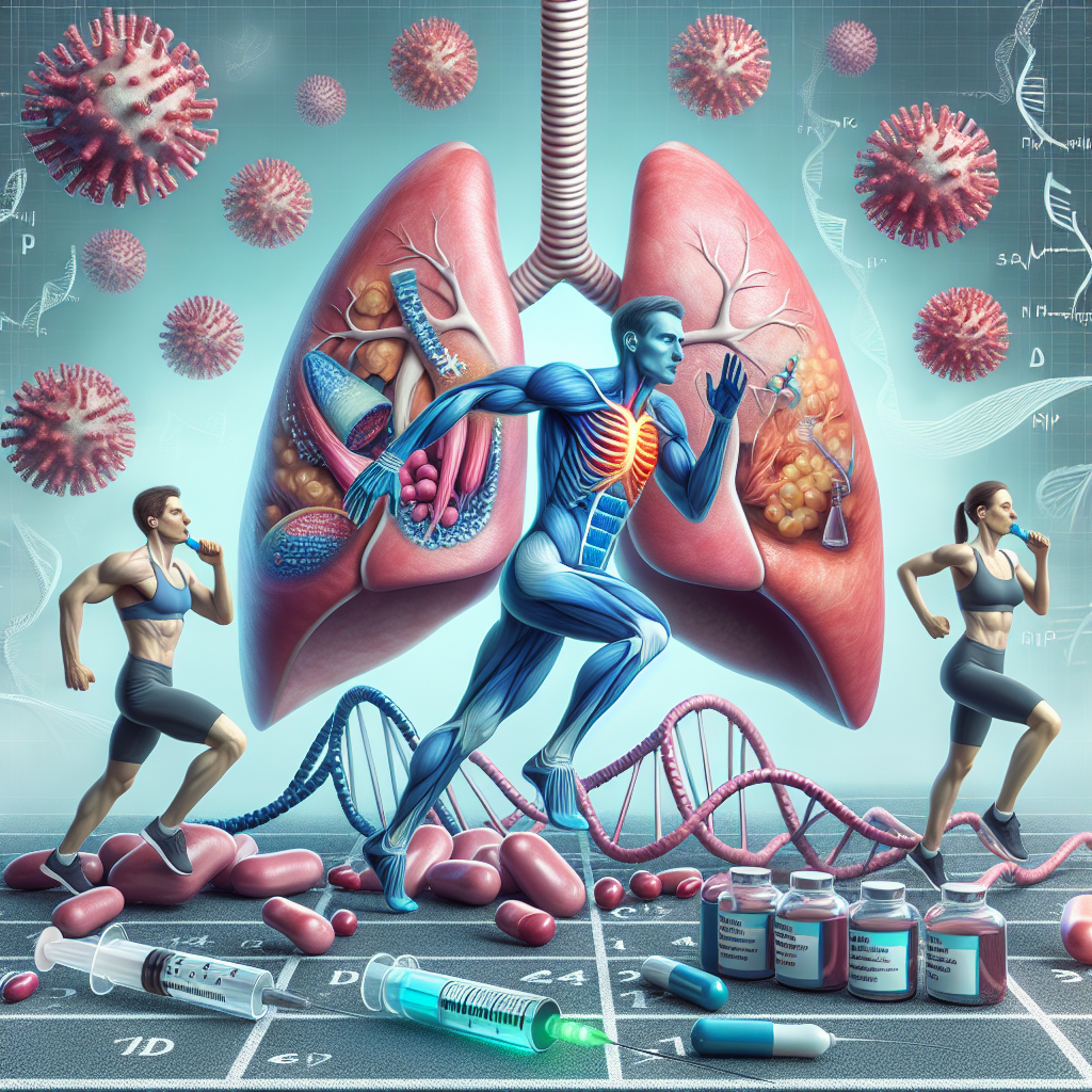 Peptides et amélioration de la fonction pulmonaire pendant l'exercice aérobie