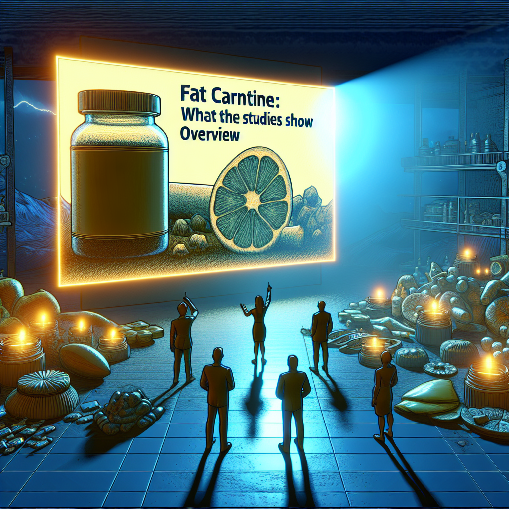 Brûleurs de graisse : L-carnitine, ce que montrent les études (aperçu)