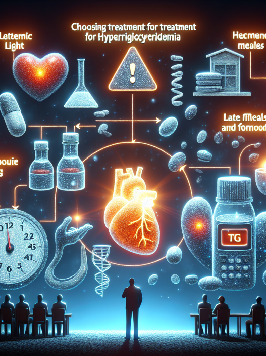 Repas tardifs et TG : comment cela est pris en compte dans le choix du traitement de l'hypertriglycéridémie