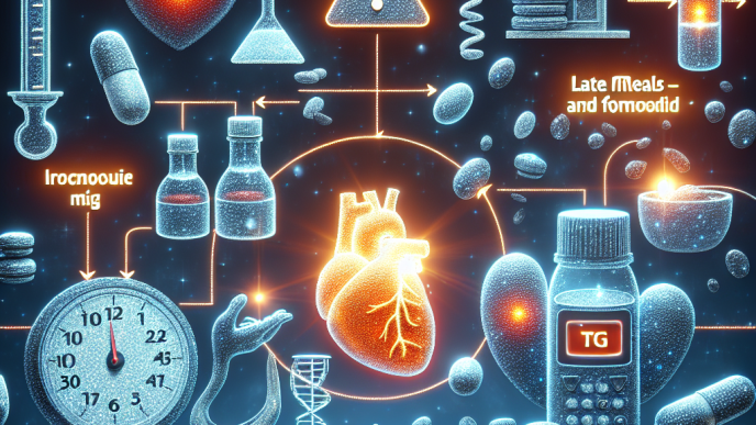 Repas tardifs et TG : comment cela est pris en compte dans le choix du traitement de l'hypertriglycéridémie